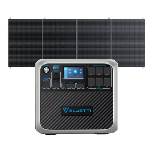 BLUETTI AC200P Portable Solar kit | 2,000W 2,000Wh